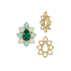 8 Stone Pear Shape Cluster Tops (5.00 x 3.00 mm - 8.00 x 6.00 mm)