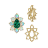8 Stone Pear Shape Cluster Tops (5.00 x 3.00 mm - 8.00 x 6.00 mm)