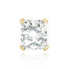 Four Prong Emerald Shape Heavy Solitaire Settings in 18K Gold (3.50 x 2.60 mm - 12.00 x 9.00 mm)