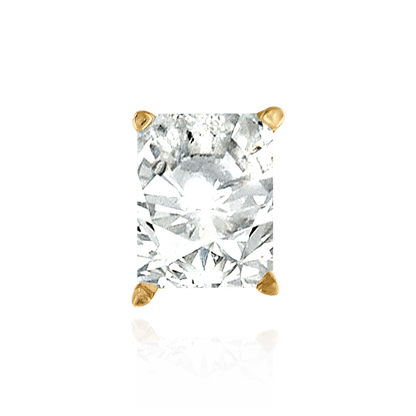 Four Prong Emerald Filigree Settings in 14K Gold (11.00 x 9.00 mm - 16.00 x 12.00 mm)