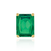 Four Prong Emerald Shape Tapered Base Wire Basket Settings in 14K Gold (5.00 x 3.50 mm - 14.00 x 13.50 mm)