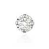 Diamond Cut Faceted Illusion on Tiffany Settings with Peg (1.75 mm - 3.50 mm)