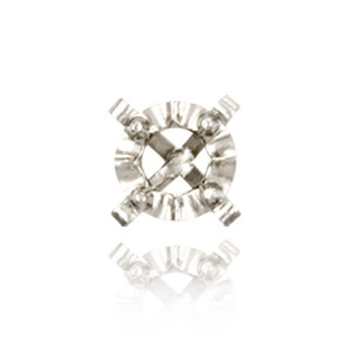 Illusion Top on Four Prong Tiffany Settings with Peg (1.00 mm - 4.00 mm)