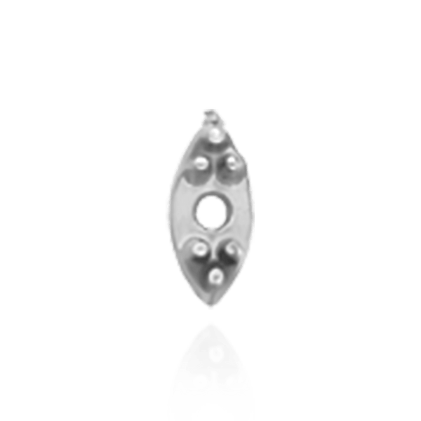 Marquise Shape Illusion Settings for One Round Stone (2.00 mm - 3.40 mm)