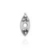 Marquise Shape Illusion Settings for One Round Stone (2.00 mm - 3.40 mm)