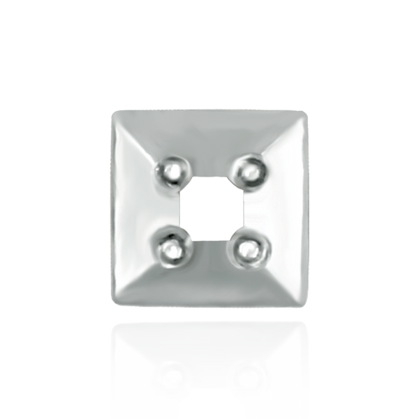 Square Plates for Round Stone (5.50 mm - 9.00 mm)