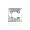 Square Plates for Round Stone (5.50 mm - 9.00 mm)