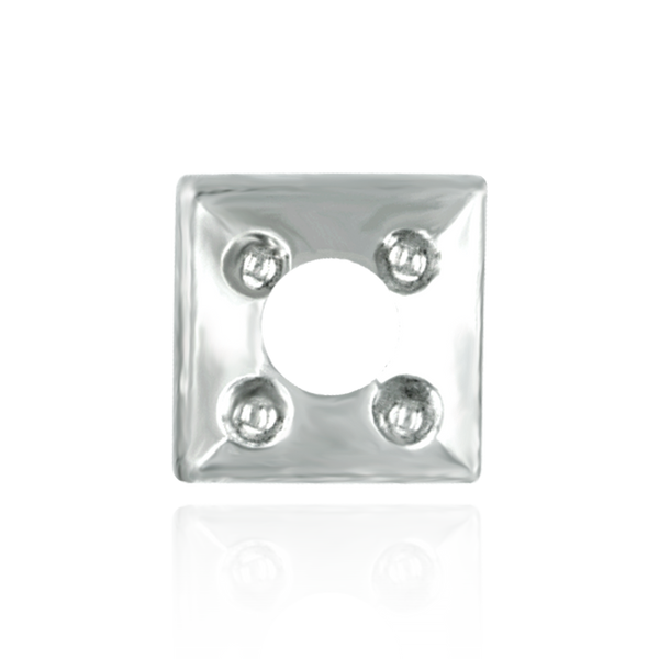 Square Plates for Round Stone (5.50 mm - 9.00 mm)
