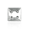 Square Plates for Round Stone (5.50 mm - 9.00 mm)