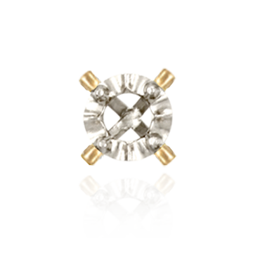 Illusion Top on Four Prong Base Settings (1.00 mm - 3.40 mm)