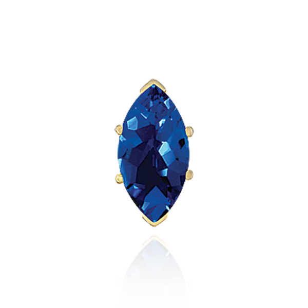 V-End Marquise Shape Heavy Basket Settings in 14K Gold (5.00 x 3.00 mm - 20.00 x 10.00 mm)