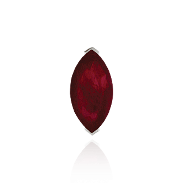 V-End Marquise Shape Wire Basket Settings in Sterling Silver (3.50 x 1.50 mm - 20.00 x 10.00 mm)