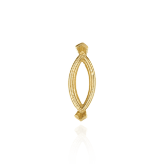 V-End Marquise Shape Wire Basket Settings in 14K Gold (3.50 x 1.50 mm - 20.00 x 10.00 mm)