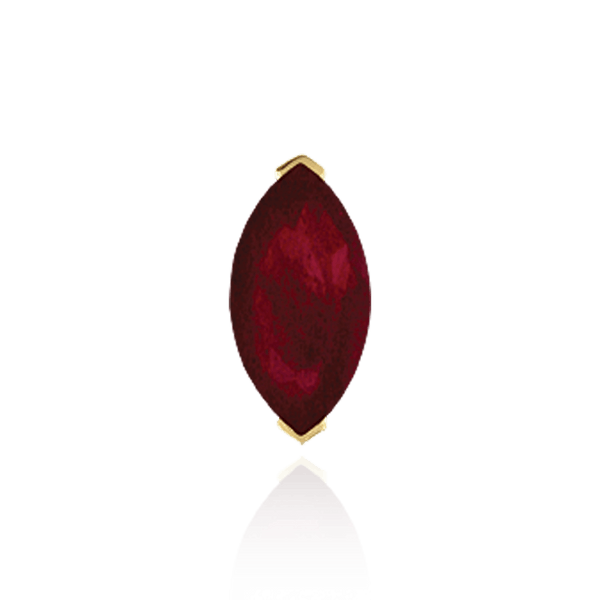 V-End Marquise Shape Wire Basket Settings in 14K Gold (3.50 x 1.50 mm - 20.00 x 10.00 mm)