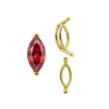 V-End Marquise Shape Wire Basket Settings in 14K Gold (3.50 x 1.50 mm - 20.00 x 10.00 mm)