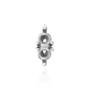 Marquise Shape Illusion Settings for Two Round Stones (2 x 2.00 mm - 2 x 3.00 mm)