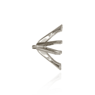 V-End Marquise Shape Tiffany Settings With Peg in 14K Gold (6.00 x 3.00 mm - 10.50 x 5.00 mm)