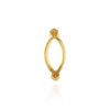 V-End Marquise Shape Single Base Settings in 14K Gold (3.50 x 1.50 mm - 14.00 x 7.00 mm)