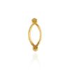 V-End Marquise Shape Single Base Settings in 14K Gold (3.50 x 1.50 mm - 14.00 x 7.00 mm)