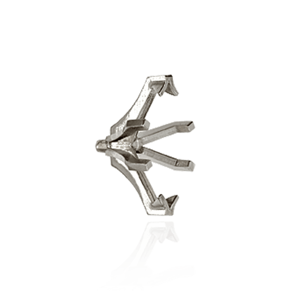 V-End Marquise Shape Tiffany Settings with Peg in 14K Gold (6.00 x 3.00 mm - 14.75 x 7.25 mm)