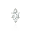 V-End Marquise Shape Tiffany Settings with Peg in 14K Gold (6.00 x 3.00 mm - 14.75 x 7.25 mm)
