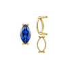 Four Prong Marquise Shape Single Base Settings in 14K Gold (6.00 x 3.00 mm - 14.00 x 7.00 mm)