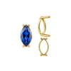 Four Prong Marquise Shape Single Base Settings in 14K Gold (6.00 x 3.00 mm - 14.00 x 7.00 mm)