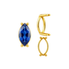 Four Prong Marquise Shape Single Base Settings in 14K Gold (6.00 x 3.00 mm - 20.00 x 10.00 mm)