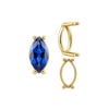 Four Prong Marquise Shape Single Base Settings in 14K Gold (6.00 x 3.00 mm - 14.00 x 7.00 mm)