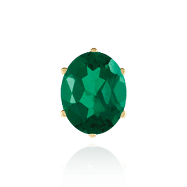 Six Prong Oval Basket Settings in 14K Gold (5.00 x 3.00 mm - 22.00 x 16.00 mm)