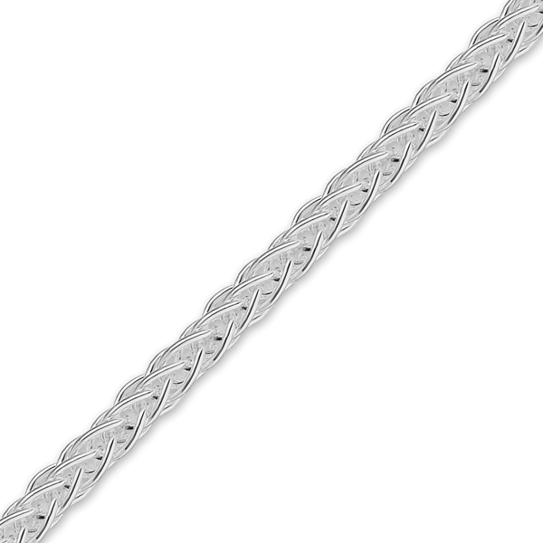 Bulk / Spooled Spiga Chain in Sterling Silver (1.00 mm)