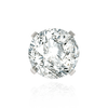 Four Prong Round Light and Low Tiffany Settings With Peg in Platinum (3.60 mm - 9.75 mm)
