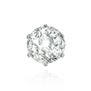 Six Prong Round Light and Low Tiffany Settings With Peg in Platinum (3.25 mm - 9.75 mm)