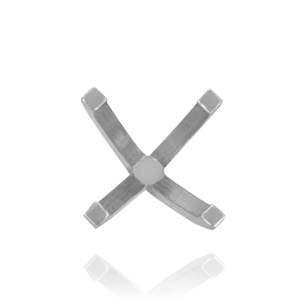 Four Prong Round High Tiffany Settings With Peg in Platinum (Die-Struck) (4.00 mm - 11.00 mm)