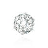 Six Prong Round Heavy High Tiffany Settings With Peg in 14K Gold (Casting) (3.25 mm - 9.25 mm)