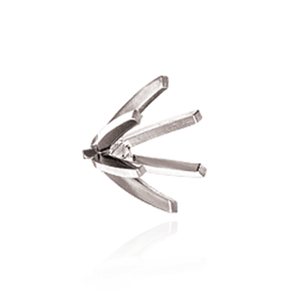 Six Prong Oval Solitaire Settings With Peg in Platinum (6.00 x 4.00 mm - 9.00 x 7.00 mm)