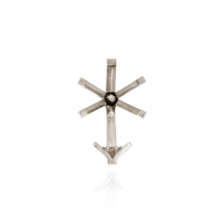 V-End Pear Shape Tiffany Settings With Peg in 14K Gold (4.50 x 2.75 mm - 11.75 x 7.75 mm)