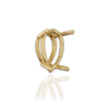 Four Prong Pear Shape Wire Basket Settings in 14K Gold (4.25 x 2.50 mm - 22.00 x 14.00 mm)