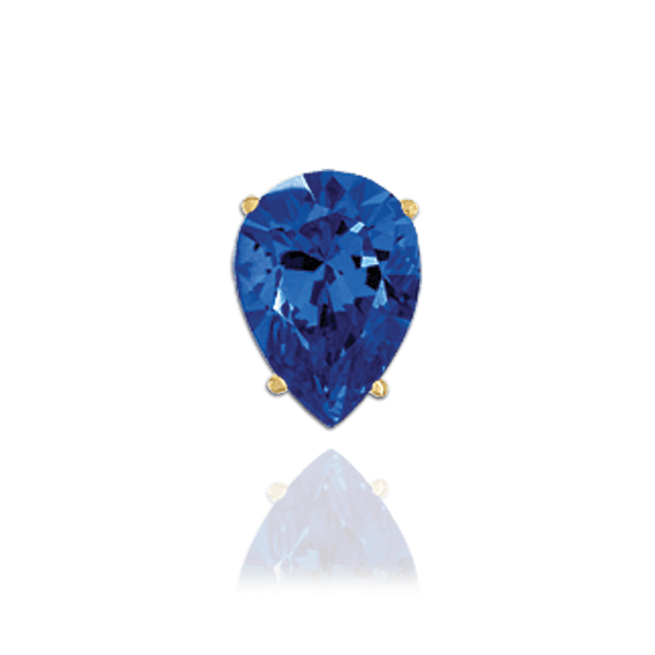 Four Prong Pear Shape Wire Basket Settings in 14K Gold (4.25 x 2.50 mm - 22.00 x 14.00 mm)