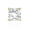 Four Prong Square Heavy Wire Basket Settings in 14K Gold (2.00 mm - 13.50 mm)