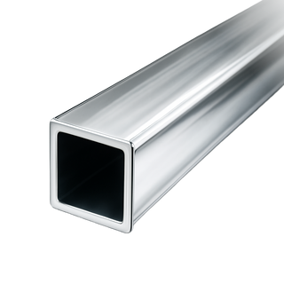 Sterling Silver Square Hard Tubing