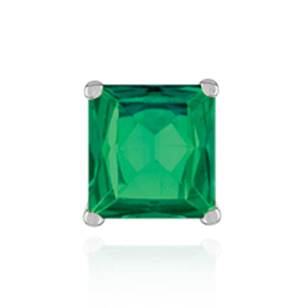 Four Prong Square Wire Basket Settings in Sterling Silver (2.00 mm - 10.75 mm)