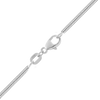 Finished Round Snake Chain in Platinum (1.20 mm - 1.60 mm)