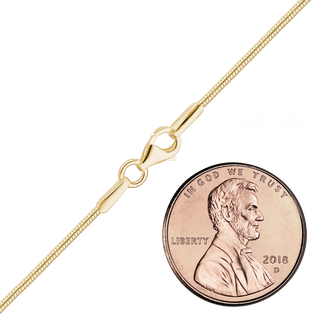 Finished Snake Necklace in 14K Gold-Filled (1.00 mm - 3.50 mm)