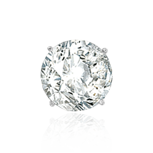 Four Prong Round Wire Basket Settings in Platinum (1.75 mm - 11.00 mm)