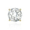 Four Prong Round Filigree Settings in 14K Gold (3.00 mm - 22.00 mm)