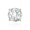 Four Prong Round Filigree Settings in 14K Gold (3.00 mm - 22.00 mm)