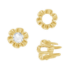 Six Prong Round Scalloped Settings in 14K Gold (1.30 mm - 5.20 mm)