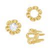 Six Prong Round Scalloped Settings in 14K Gold (1.30 mm - 5.20 mm)