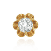 Six Prong Round Scalloped Settings in 14K Gold (1.30 mm - 5.20 mm)